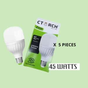 CTORCH ampoule à LED E27 B22 45W Meilleure luminosité Haute luminosité Nouvelle conception Lampes Lumières avec haute qualité