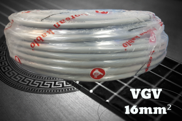 Borsan Câble VGV HO5VV-F 300/500 V 16mm² Souple