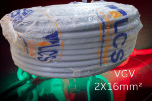 Câble Sénégal VGV HO5VV-F 300/500 V 2X16mm² Rigide