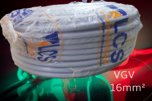 Câble Sénégal VGV HO5VV-F 300/500 V 16mm² Rigide