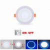 SPOT LED 3+3 APPARENT ROND C-TORCH BLEU-BLANC