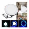 SPOT LED 3+3 APPARENT ROND C-TORCH BLEU-BLANC